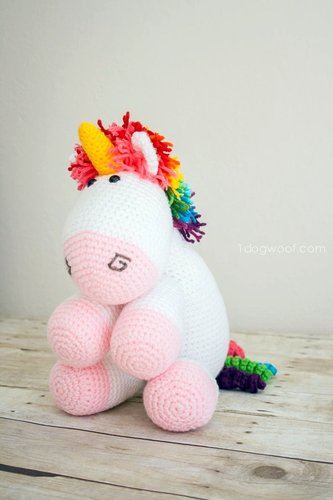 amigurumi RAINBOW crochet pattern