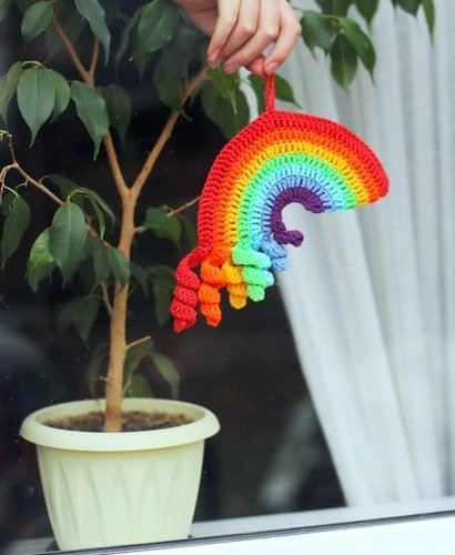 amigurumi RAINBOW crochet pattern