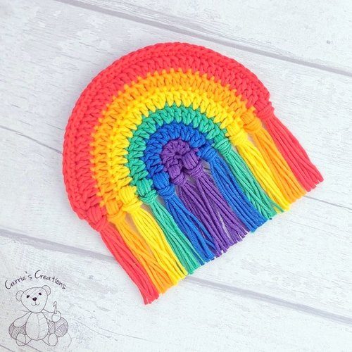 amigurumi RAINBOW crochet pattern