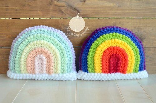 amigurumi RAINBOW crochet pattern