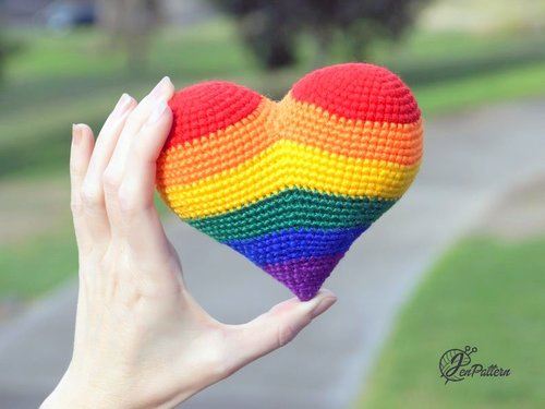 amigurumi RAINBOW crochet pattern