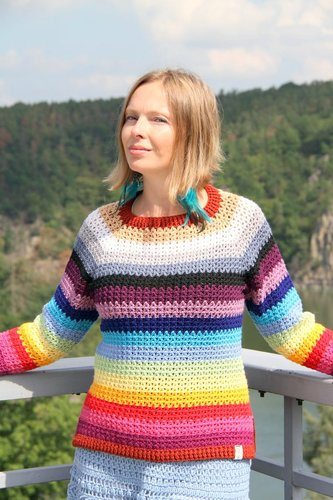 Rainbow Crochet Pattern Roundup! - AmVaBe Crochet