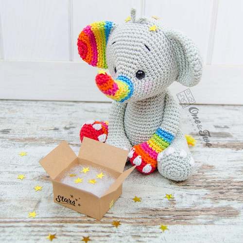 amigurumi RAINBOW crochet pattern