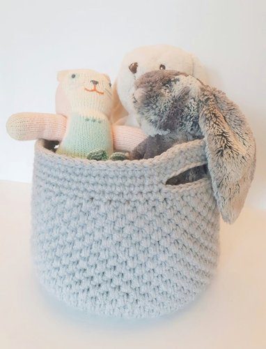 BASKET crochet pattern, STORAGE BASKET crochet pattern, HOME DECOR crochet pattern