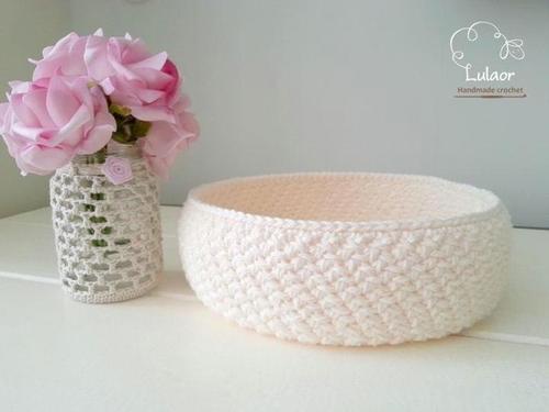 BASKET crochet pattern, STORAGE BASKET crochet pattern, HOME DECOR crochet pattern