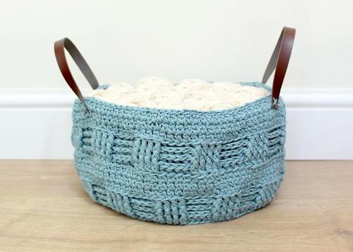 BASKET crochet pattern, STORAGE BASKET crochet pattern, HOME DECOR crochet pattern