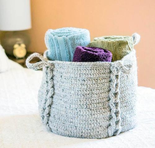 BASKET crochet pattern, STORAGE BASKET crochet pattern, HOME DECOR crochet pattern