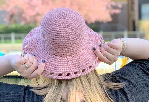 SUMMER HAT crochet pattern,  SUN HAT crochet pattern