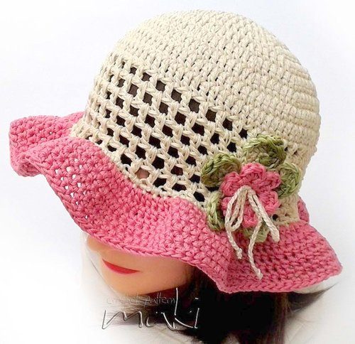 SUMMER HAT crochet pattern,  SUN HAT crochet pattern