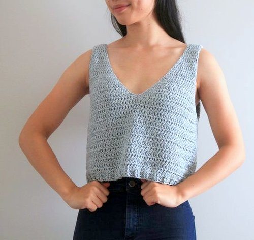 TANK TOP crochet pattern, SUMMER TOP crochet pattern