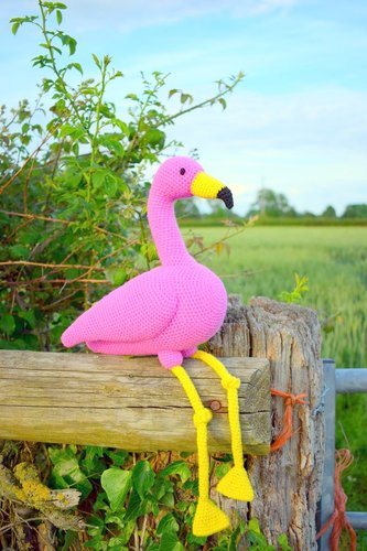 amigurumi FLAMINGO crochet pattern