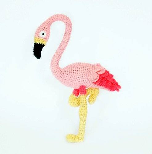 amigurumi FLAMINGO crochet pattern