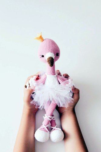 amigurumi FLAMINGO crochet pattern