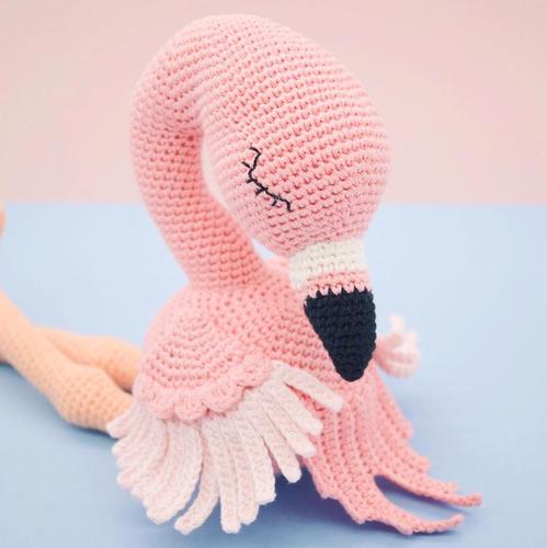 amigurumi FLAMINGO crochet pattern