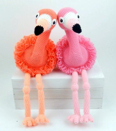 amigurumi FLAMINGO crochet pattern