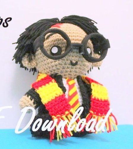 amigurumi HARRY POTTER crochet pattern