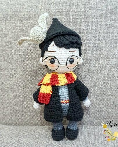 amigurumi HARRY POTTER crochet pattern