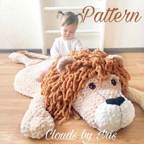 amigurumi LION crochet pattern