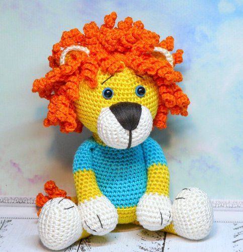 amigurumi LION crochet pattern