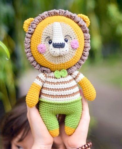 amigurumi LION crochet pattern