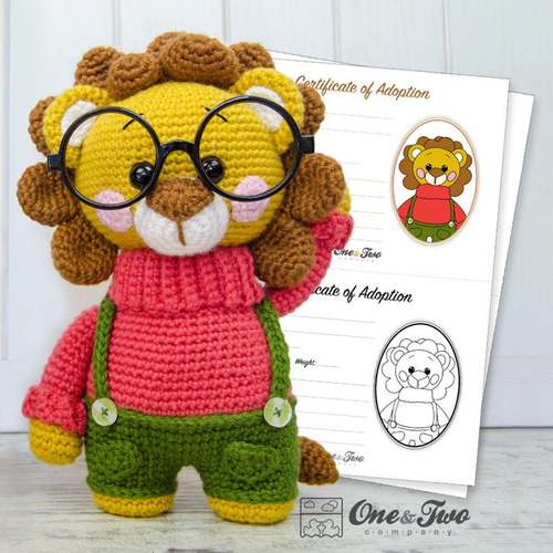 amigurumi LION crochet pattern