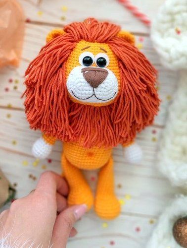 amigurumi LION crochet pattern