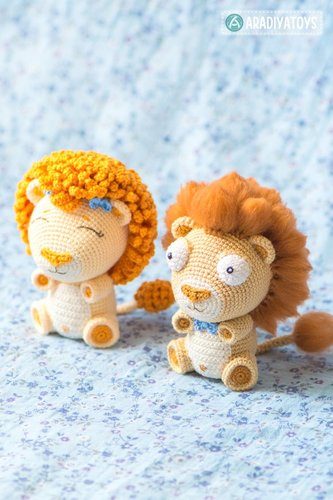 amigurumi LION crochet pattern