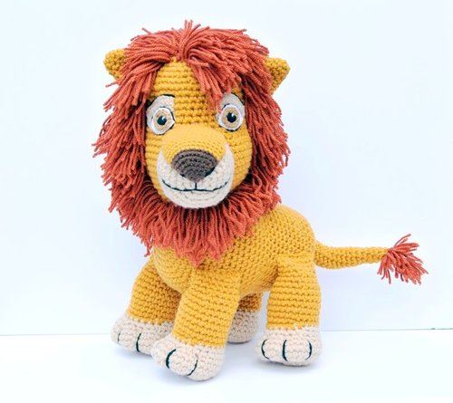 amigurumi LION crochet pattern