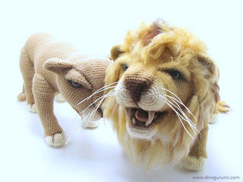 amigurumi LION crochet pattern