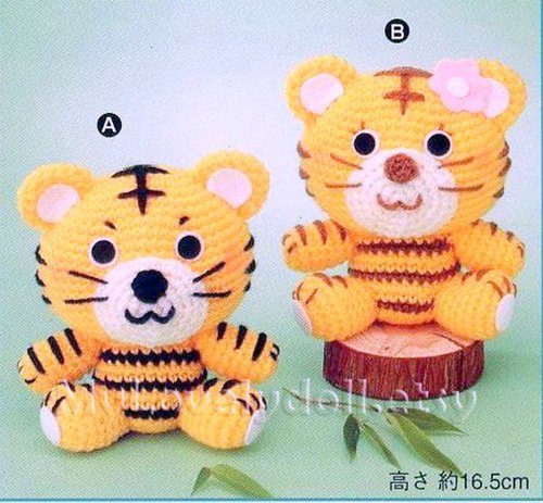 amigurumi TIGER crochet pattern