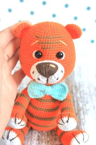 amigurumi TIGER crochet pattern