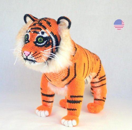 amigurumi TIGER crochet pattern