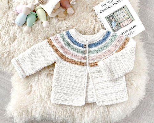 BABY JACKET crochet pattern