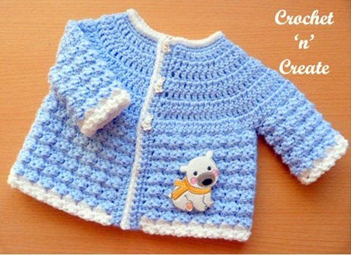 Baby Jacket Crochet Pattern Roundup! - AmVaBe Crochet