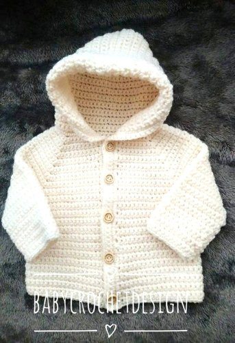 BABY JACKET crochet pattern