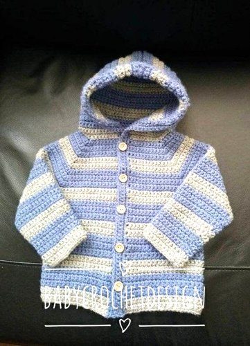 BABY JACKET crochet pattern