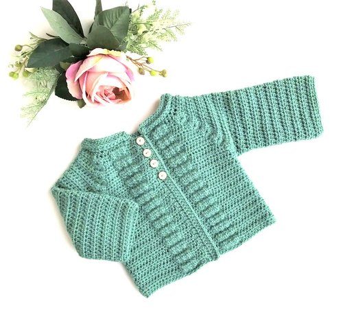 BABY JACKET crochet pattern