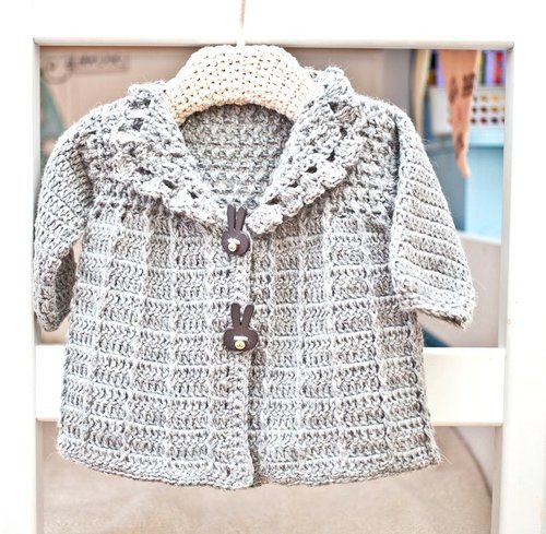 BABY JACKET crochet pattern