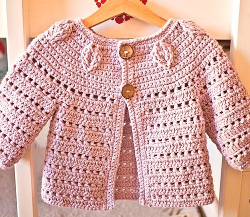 BABY JACKET crochet pattern