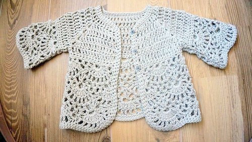 BABY JACKET crochet pattern