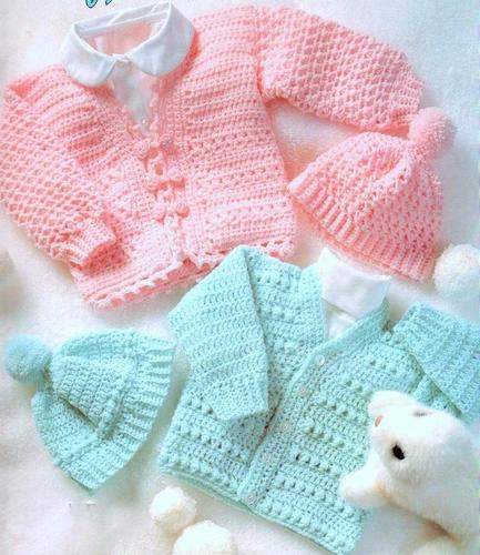 BABY JACKET crochet pattern