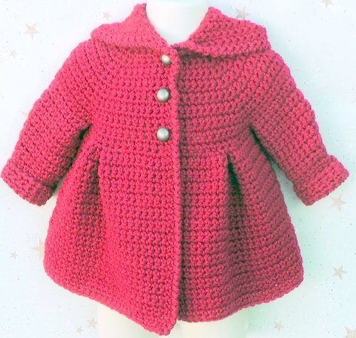 BABY JACKET crochet pattern