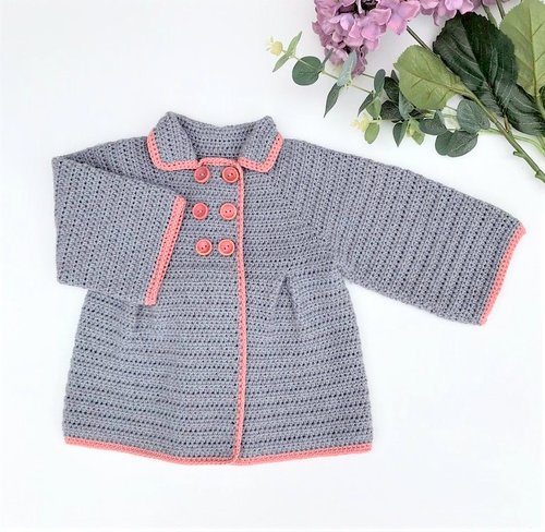 BABY JACKET crochet pattern