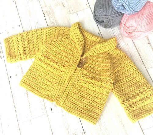 BABY JACKET crochet pattern