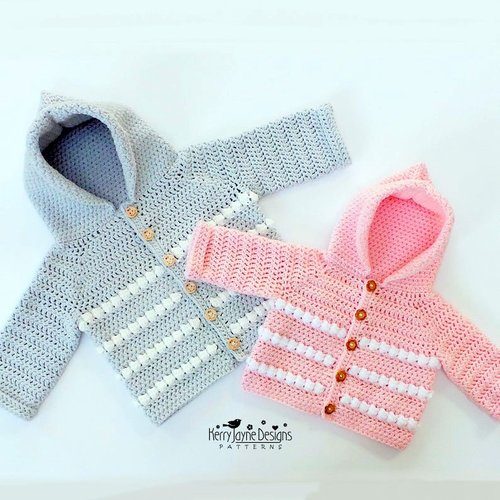 BABY JACKET crochet pattern