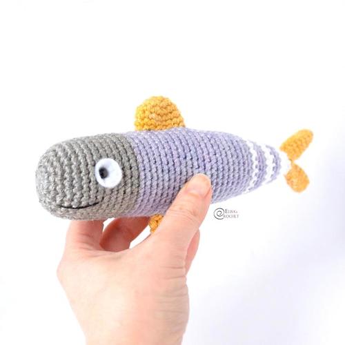 amigurumi FISH crochet pattern