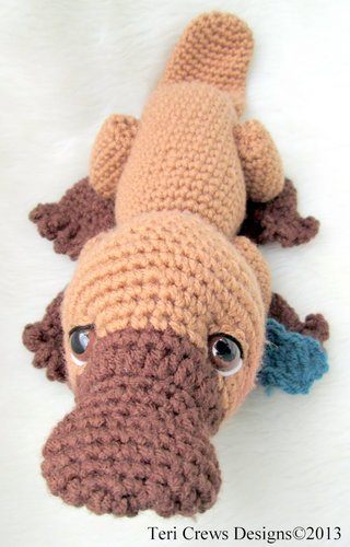 PLATYPUS amigurumi crochet pattern