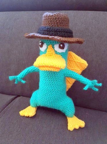 PLATYPUS amigurumi crochet pattern