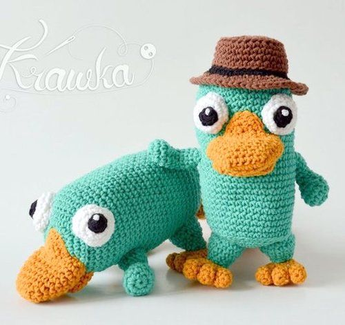 PLATYPUS amigurumi crochet pattern