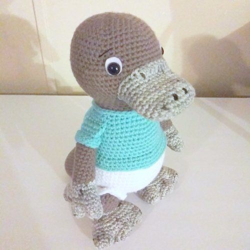 PLATYPUS amigurumi crochet pattern